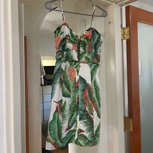 Farm rio palm mini dress